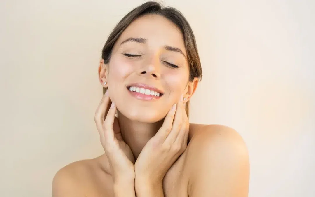 Young Woman With Glowy Skin